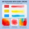 Watercolor Paint Set, 56 Colors Handheld Watercolor Set of Water Brush Pen, Palette and Removable Sponge, Portable Watercolor Paint for Artist Beginner and Professional